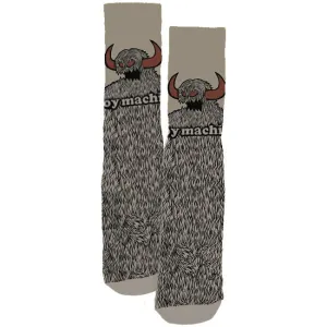 Toy Machine Furry Monster Socks - Tan