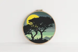 Tree Cross Stitch Pattern #85