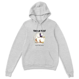 Trick or Treat Personalized up to 6 Dogs Halloween Pullover Hoodie