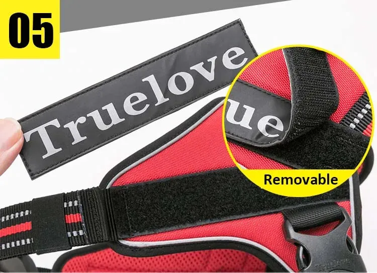 True Love Dog Harness TLH5753 - Royal Blue