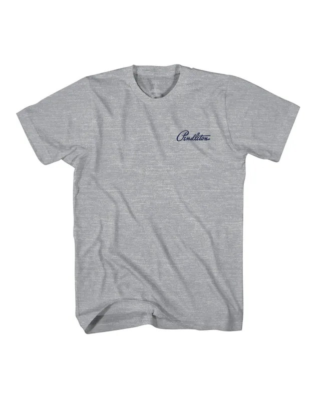 Tucson Circle Graphic Tee - Heather Grey