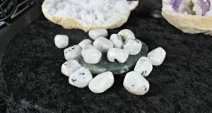Tumbled Rainbow Moonstone - Connection to the Inner Goddess, Intuition