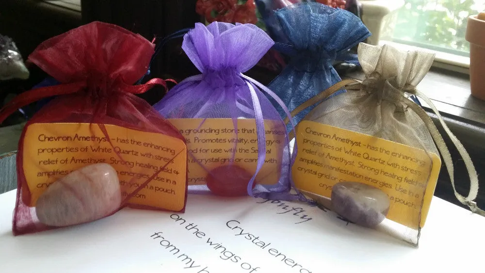 Tumbled Ruby Zoisite for the Heart Chakra, Joy, Happiness , Passion & Powerful Healing