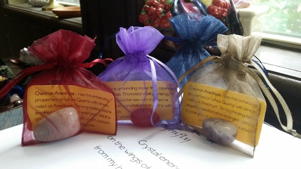 Tumbled Unakite for Calmness, Balance, Intuition, Past Life Recall & Relaxation
