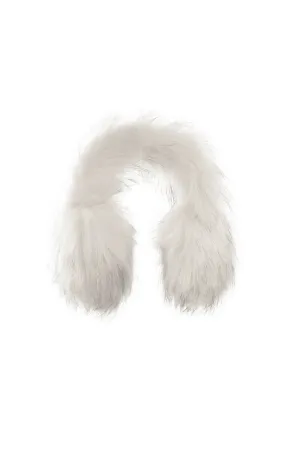 Tyler Lambert FURRY MUFF WHITE