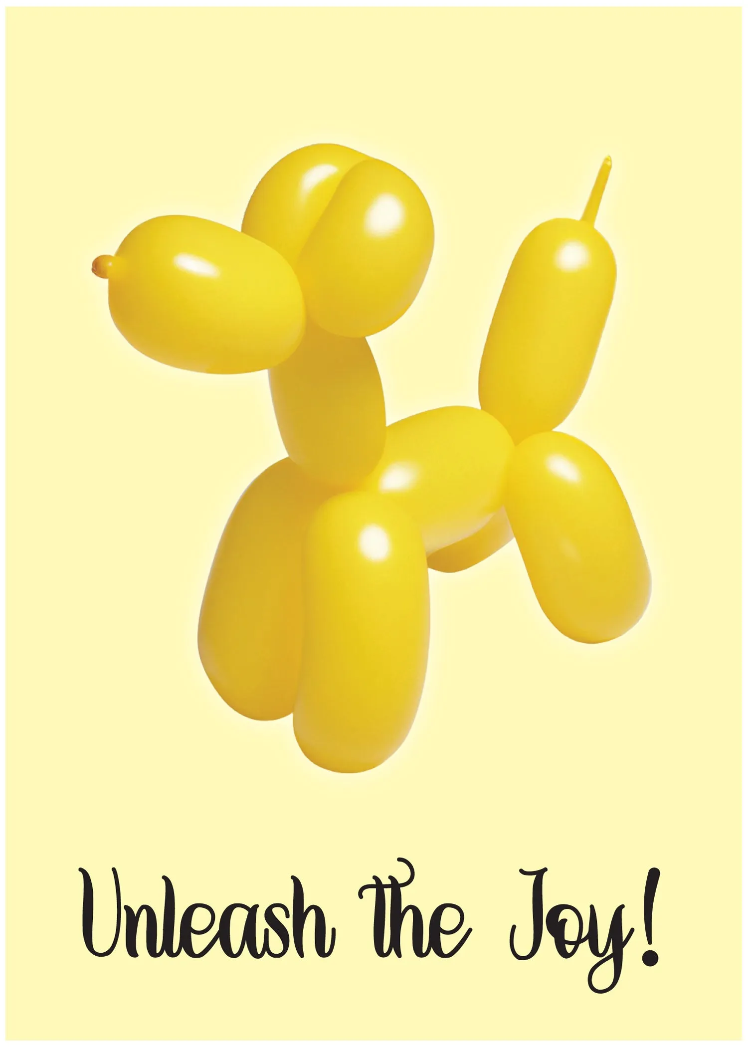 Unleash the Joy! Congratulations On Your Furry New Addition Greeting Card with Mailing Envelope