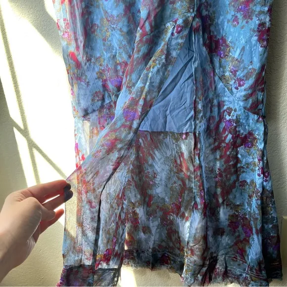 Urban Outfitters / NWT Florence Chiffon Printed Midi Dress