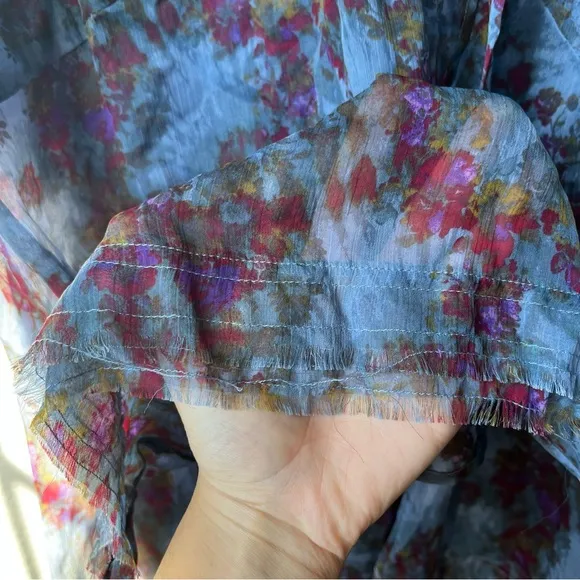 Urban Outfitters / NWT Florence Chiffon Printed Midi Dress