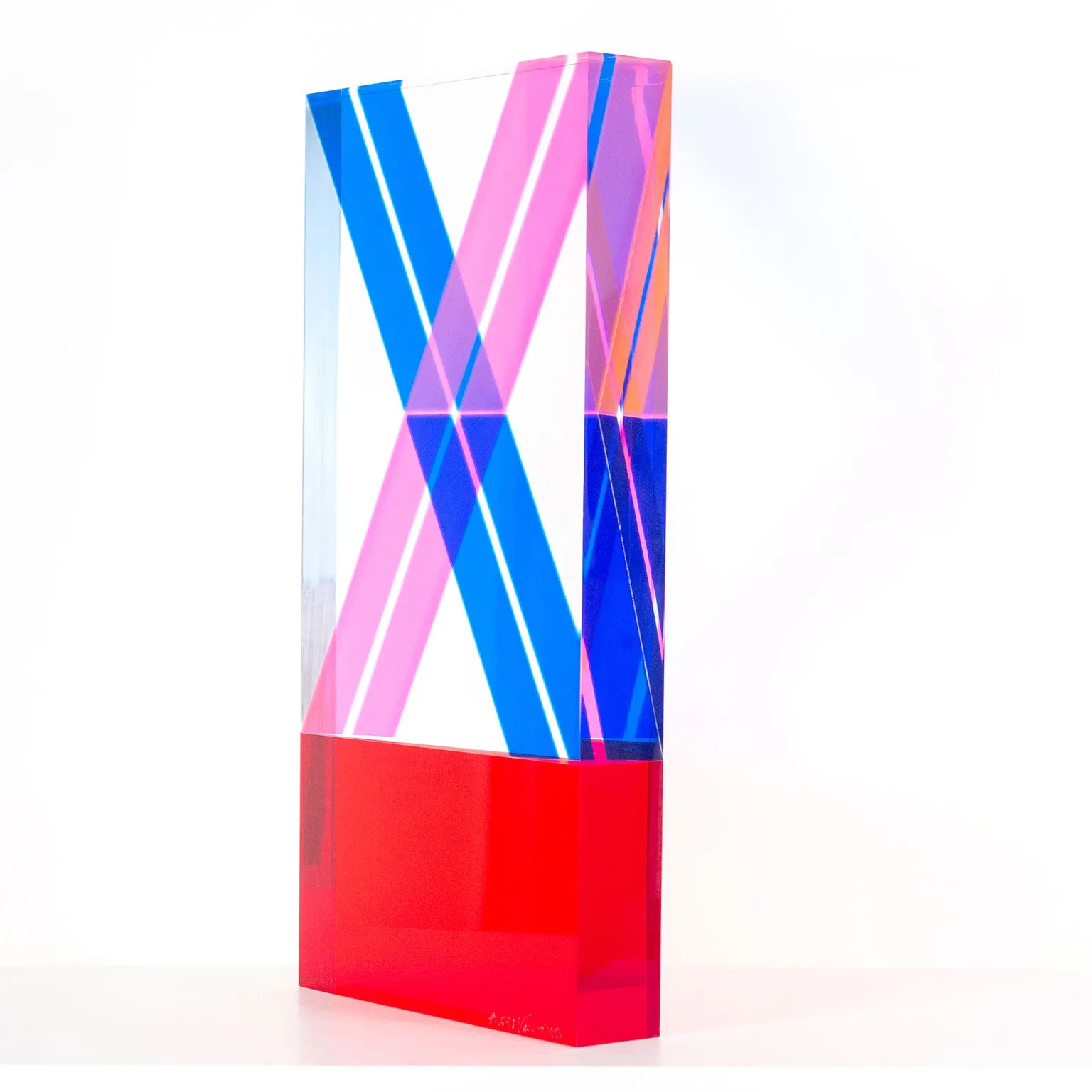 VASA MIHICH "BIG X" SCULPTURE, 1985