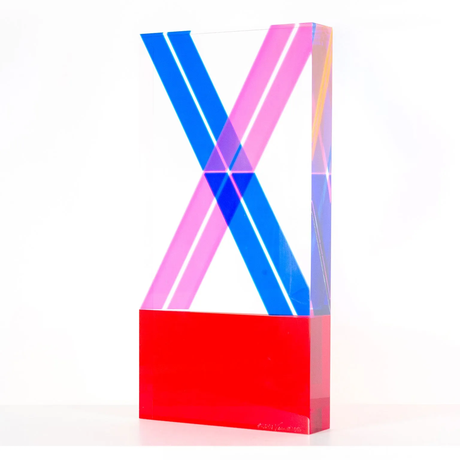 VASA MIHICH "BIG X" SCULPTURE, 1985
