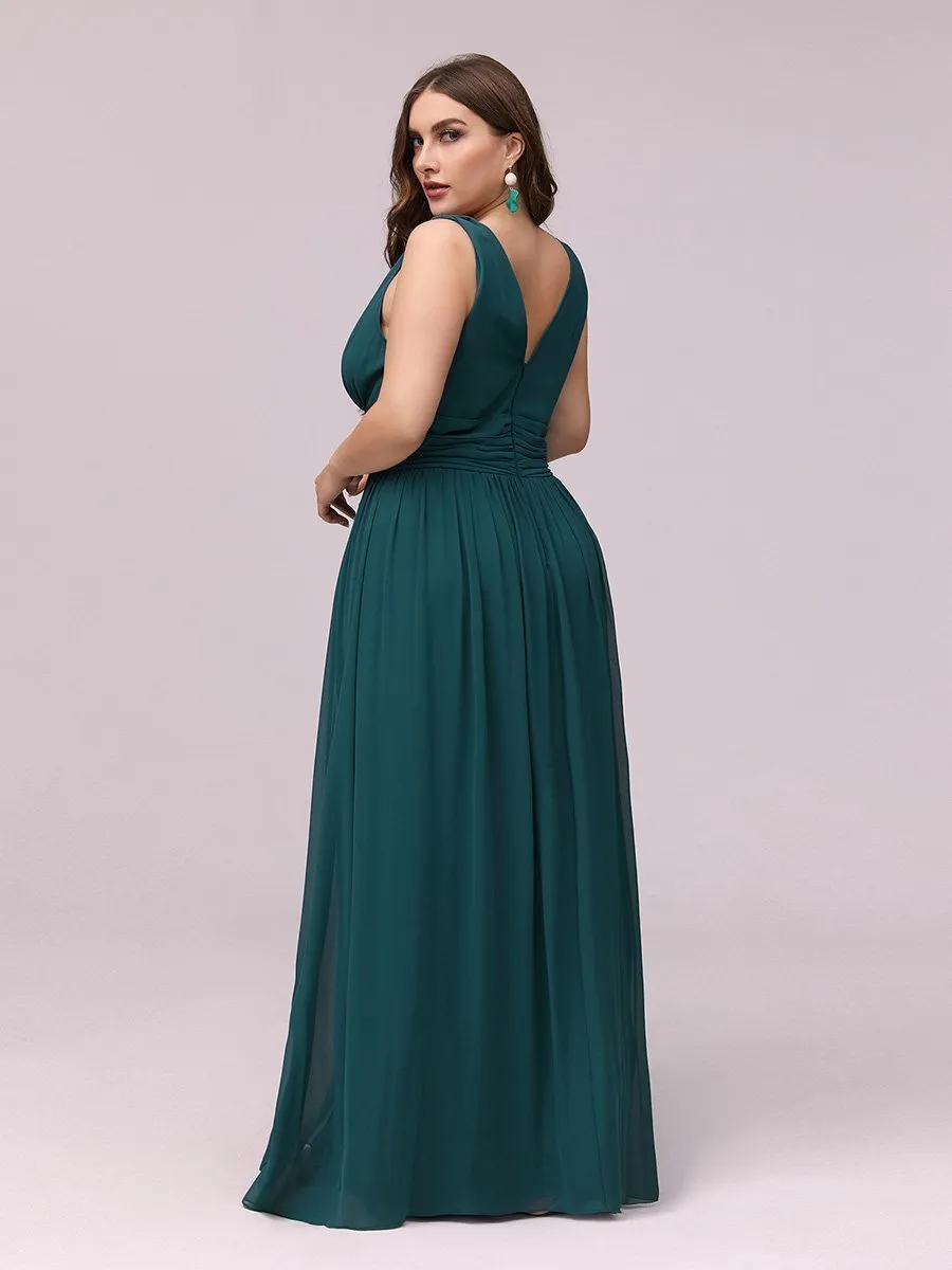Veda full length bridesmaid dress in teal Express NZ wide