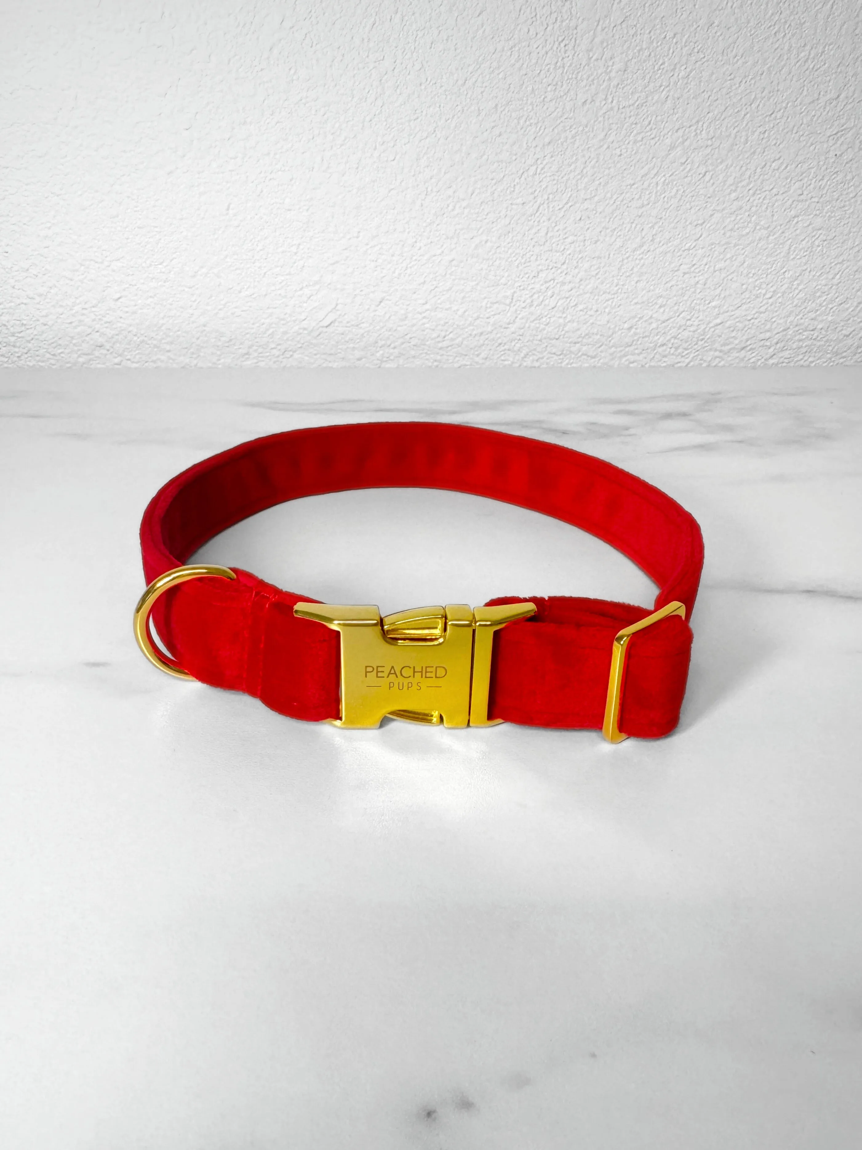 Velvet Red Fi Compatible Collar