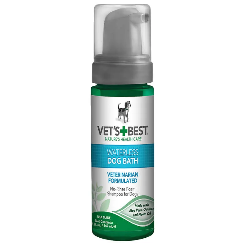Vet's Best Quick Clean Waterless Dog Shampoo