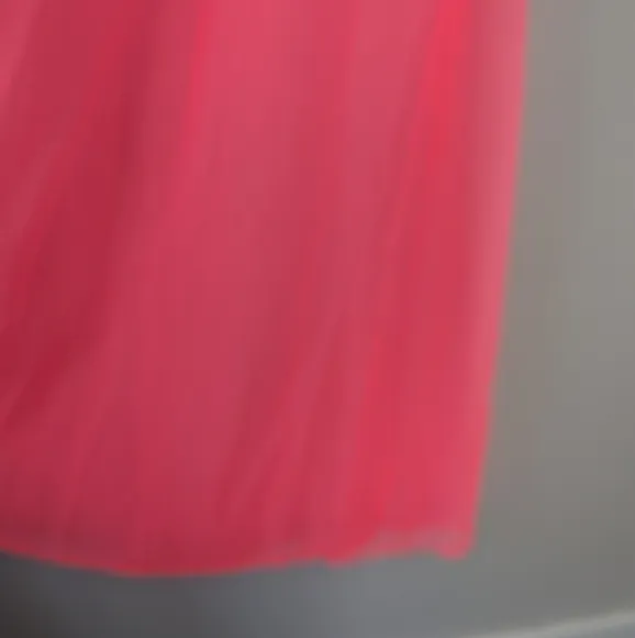 Vintage Mid-century Neon Pink Sheer Nylon Long Nightgown Babydoll