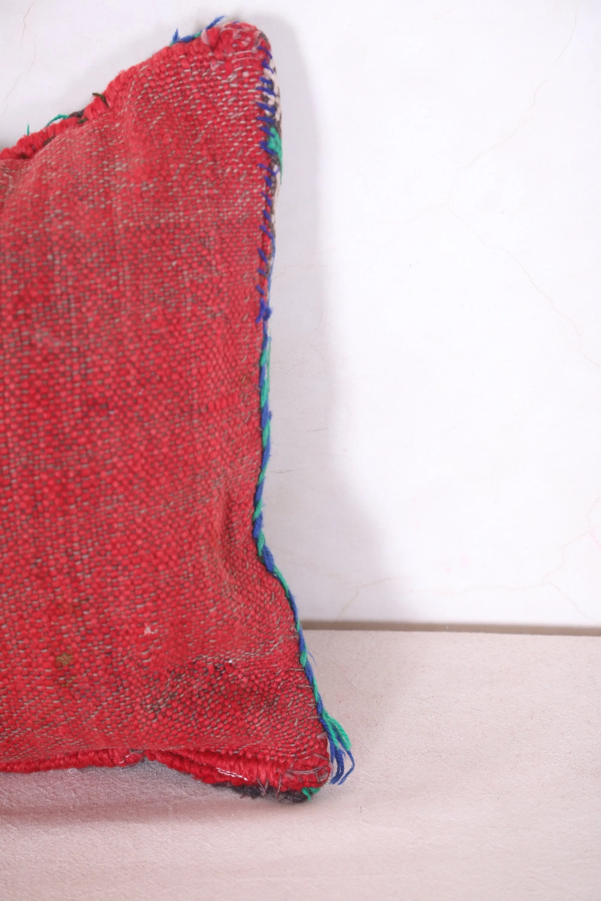 Vintage Moroccan Pillow 14.1 INCHES X 18.1 INCHES