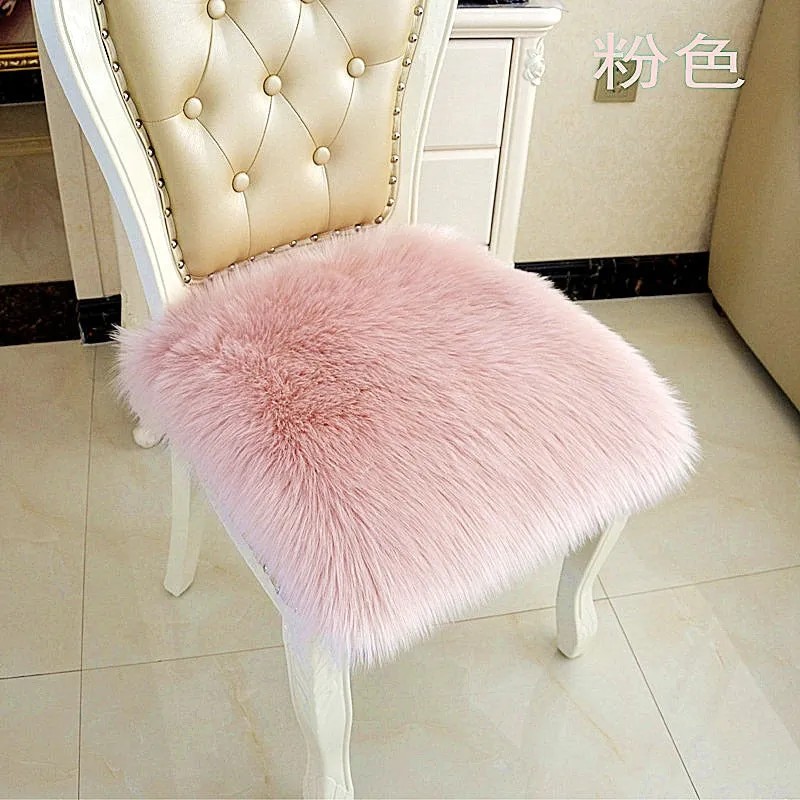 Washable Soft Faux Fur Seat Cover