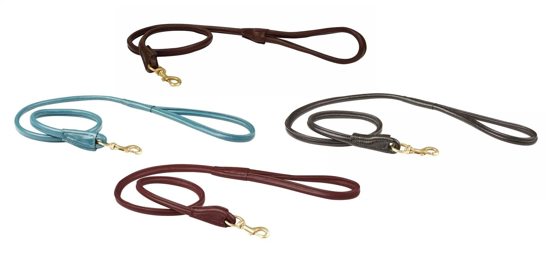Weatherbeeta Rolled Leather Dog Lead