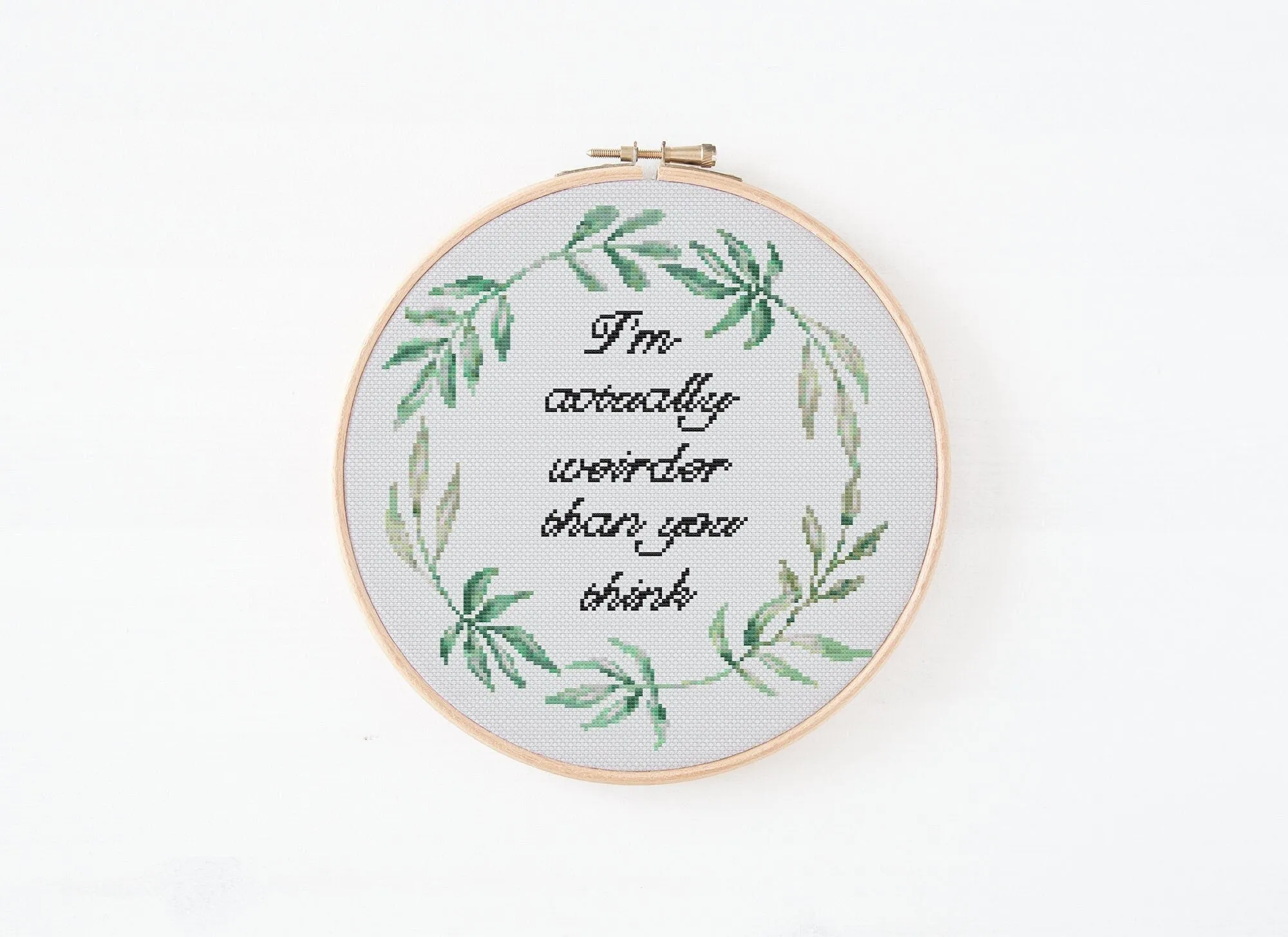 Weirder Cross Stitch Pattern #551