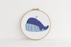 Whale Cross Stitch Pattern #326