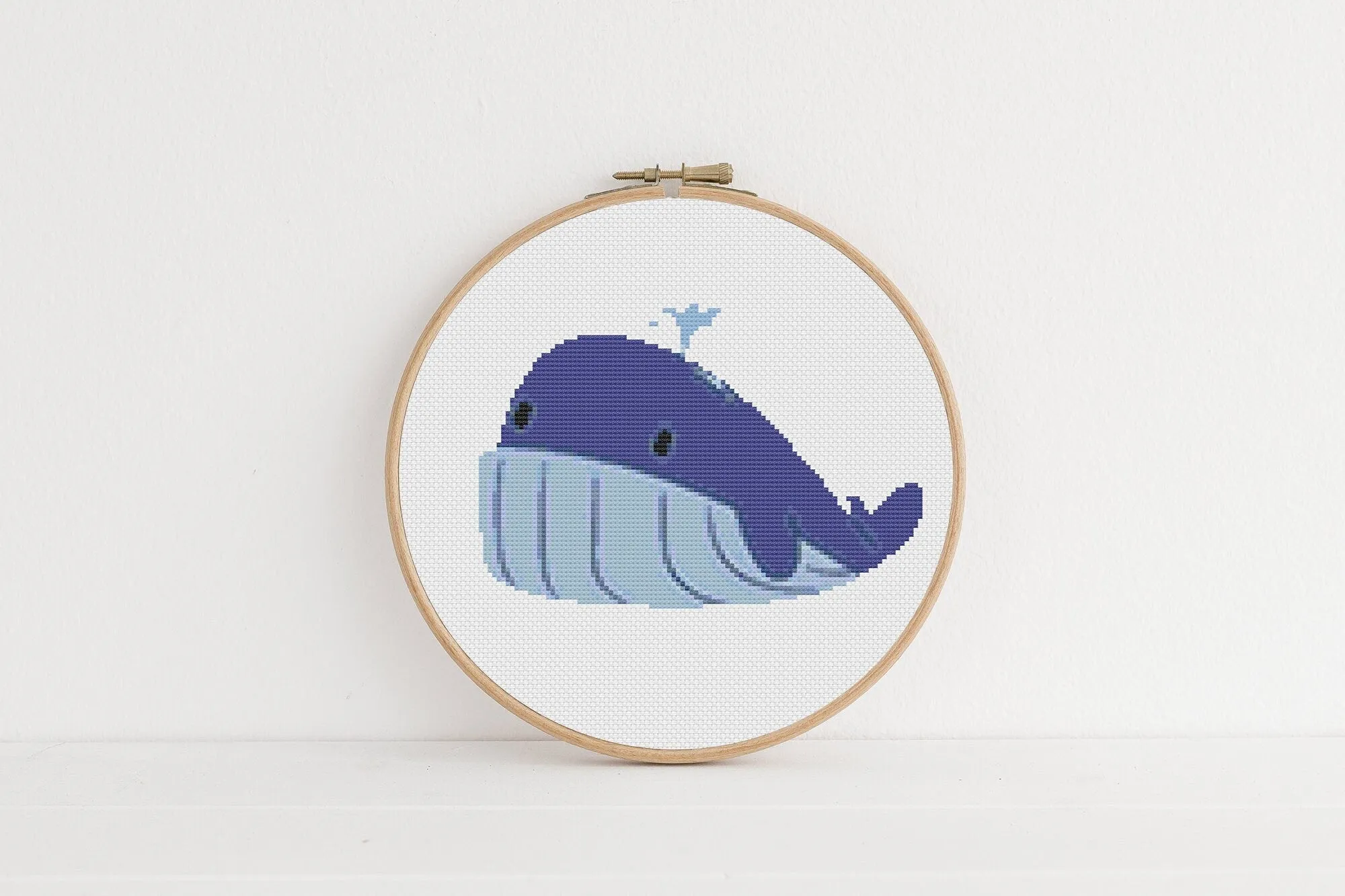 Whale Cross Stitch Pattern #326