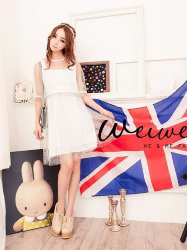 whipped icing dress