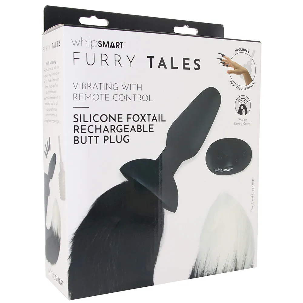 WhipSmart Furry Tales 3.75 Inch Foxtail Vibrating Plug