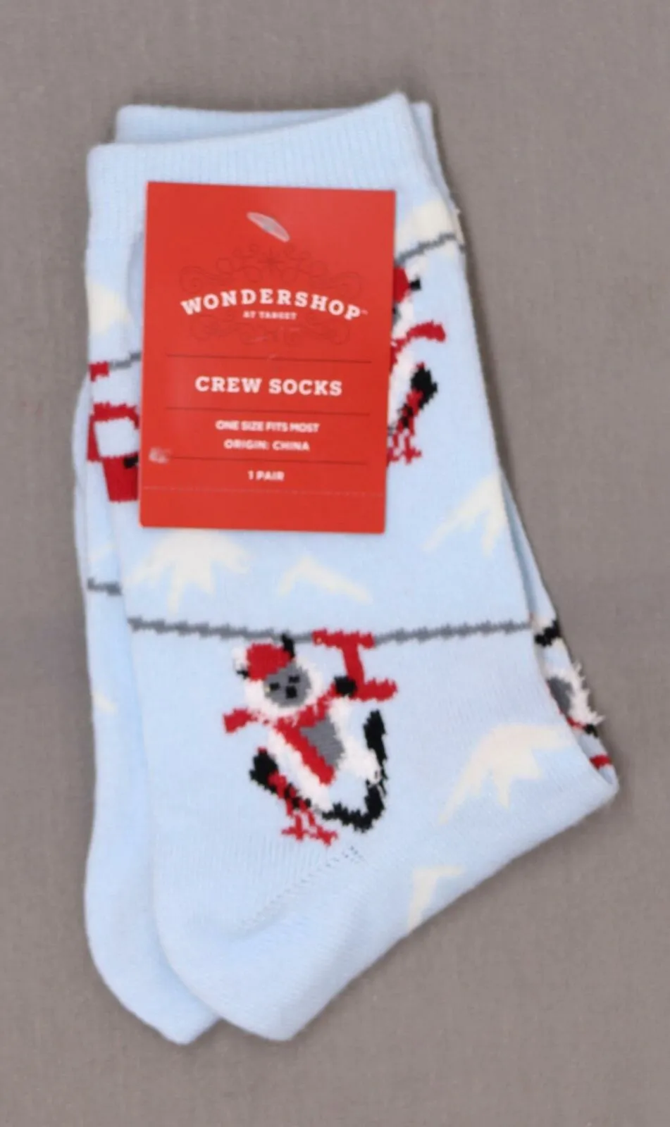 Wondershop Women's Furry Yeti Socks