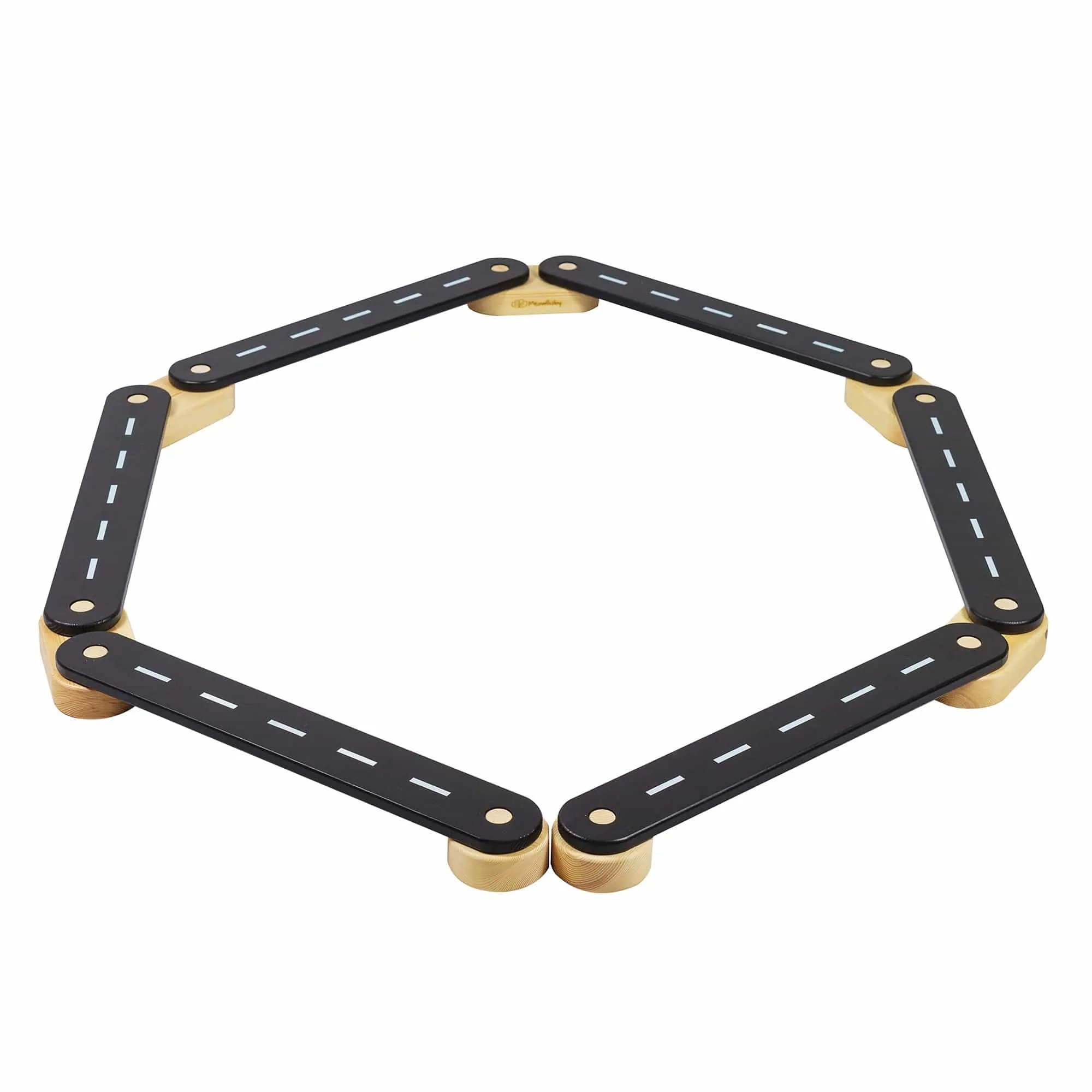 Wooden Balance Beam For Kids By Meowbaby - 6 Elements