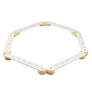 Wooden Balance Beam For Kids By Meowbaby - 6 Elements