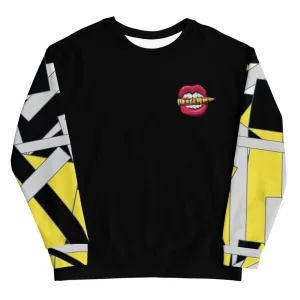 Yellow Geometric Unisex Sweatshirt