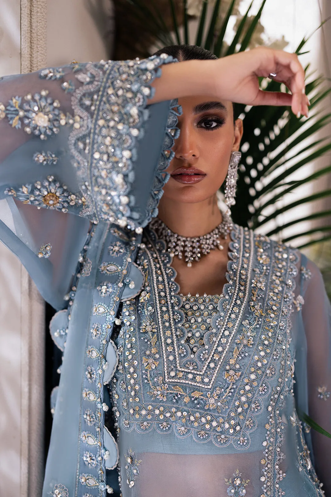 ZAHA | GOSSAMER | AZURE (ZC24-07)