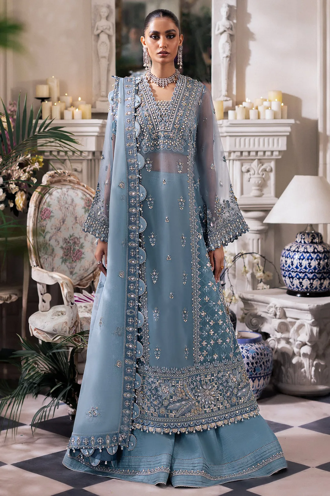 ZAHA | GOSSAMER | AZURE (ZC24-07)